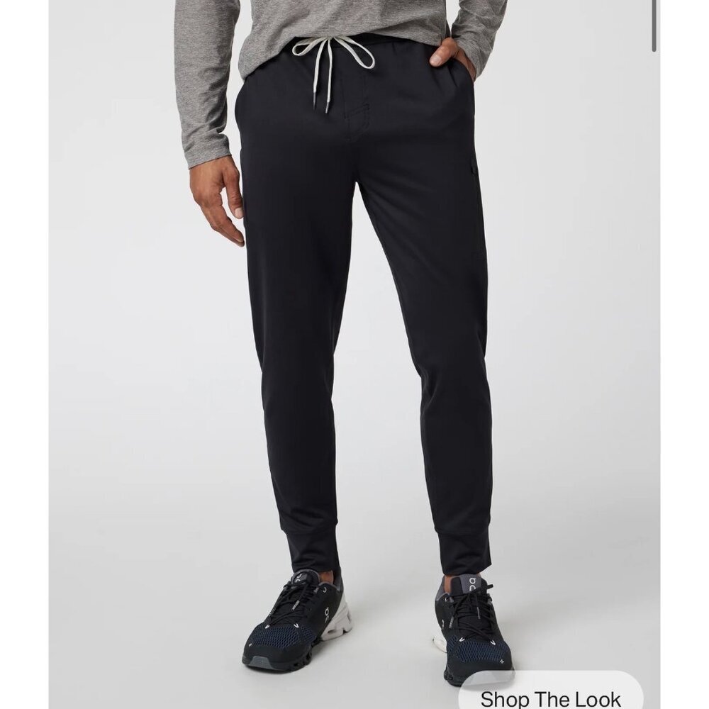 Vuori Sunday Performance Jogger Pants Men's Black A150